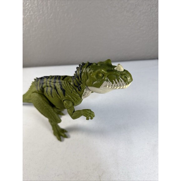 Jurassic World Roarivores CERATOSAURUS Dino Rivals Dinosaur Figure Green - Picture 6 of 6